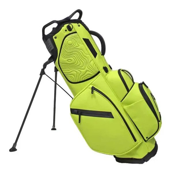 Head Golf PU Leather Premium Logo Standbag, volt yellow/green