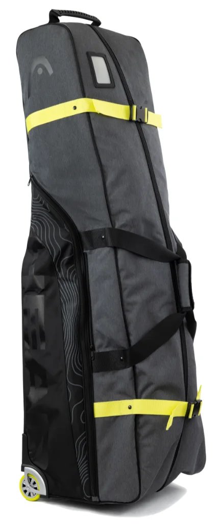 HEAD 1000D Cordura travel cover, volt green & black
