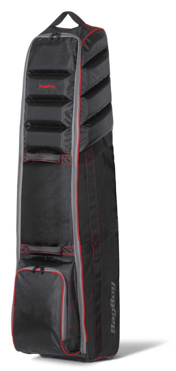 Bag Boy T-800 Reisetasche, schwarz/rot/slate