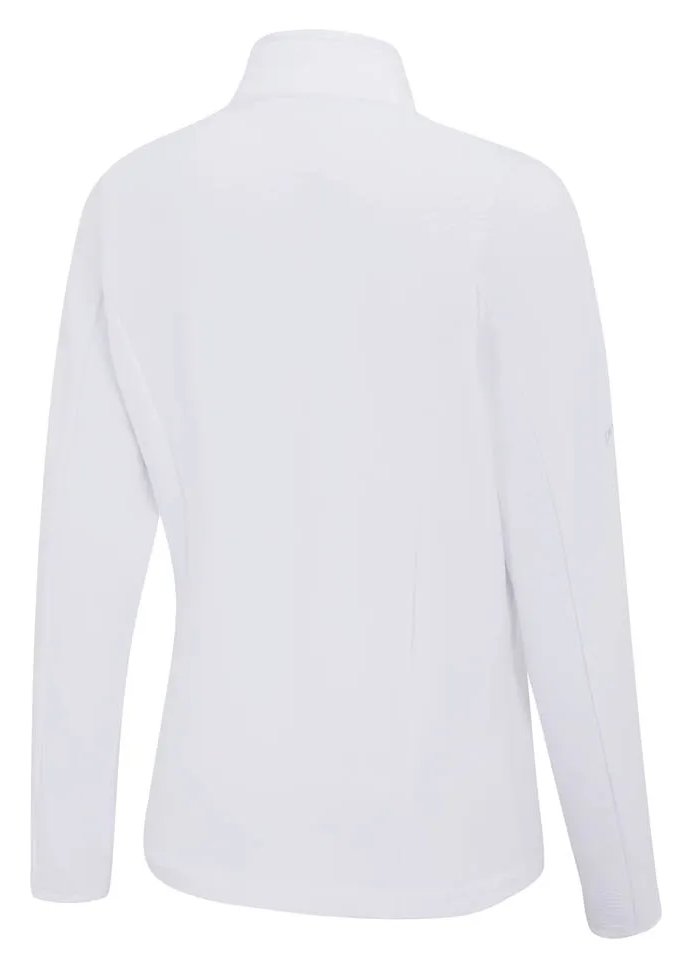 PING Abigale Performance Fleece Damen Sweatshirt, weiß