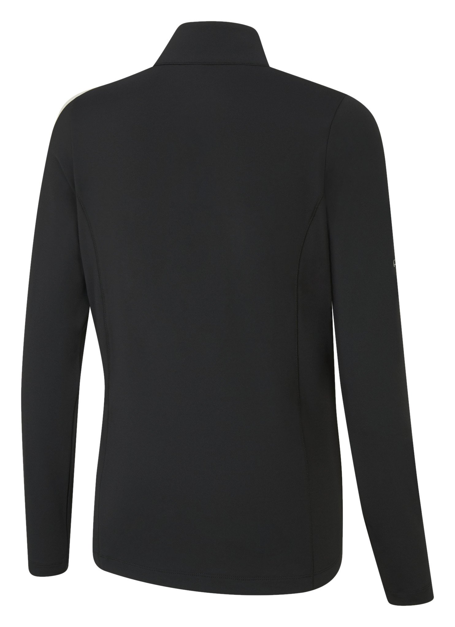 PING Aveline Half Zip Damen Langarm-Shirt, schwarz