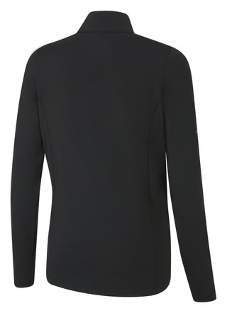 PING Aveline Half Zip Damen Langarm-Shirt, schwarz