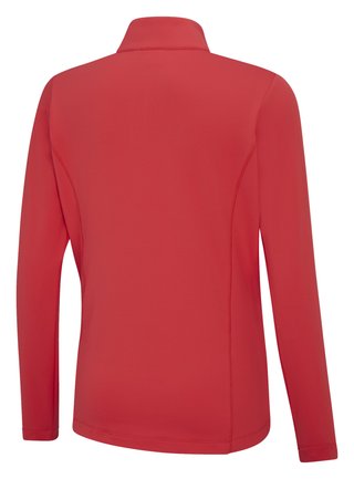 PING Aveline Half Zip Damen Langarm-Shirt, Cayenne