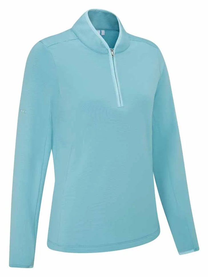 PING Abigale Performance Fleece Damen Sweatshirt, Oasis
