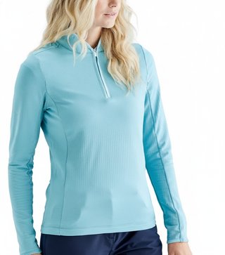 PING Abigale Performance Fleece Damen Sweatshirt, Oasis