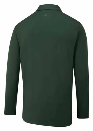 PING Demitri Longsleeve Herren Polo, gorse green