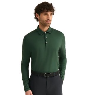 PING Demitri Longsleeve Herren Polo, gorse green