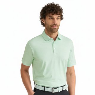 PING Gilmore Herren Polo, Jade/Weiß