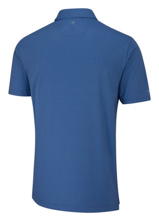 PING Gilmore Herren Polo, midnight/infinity blue