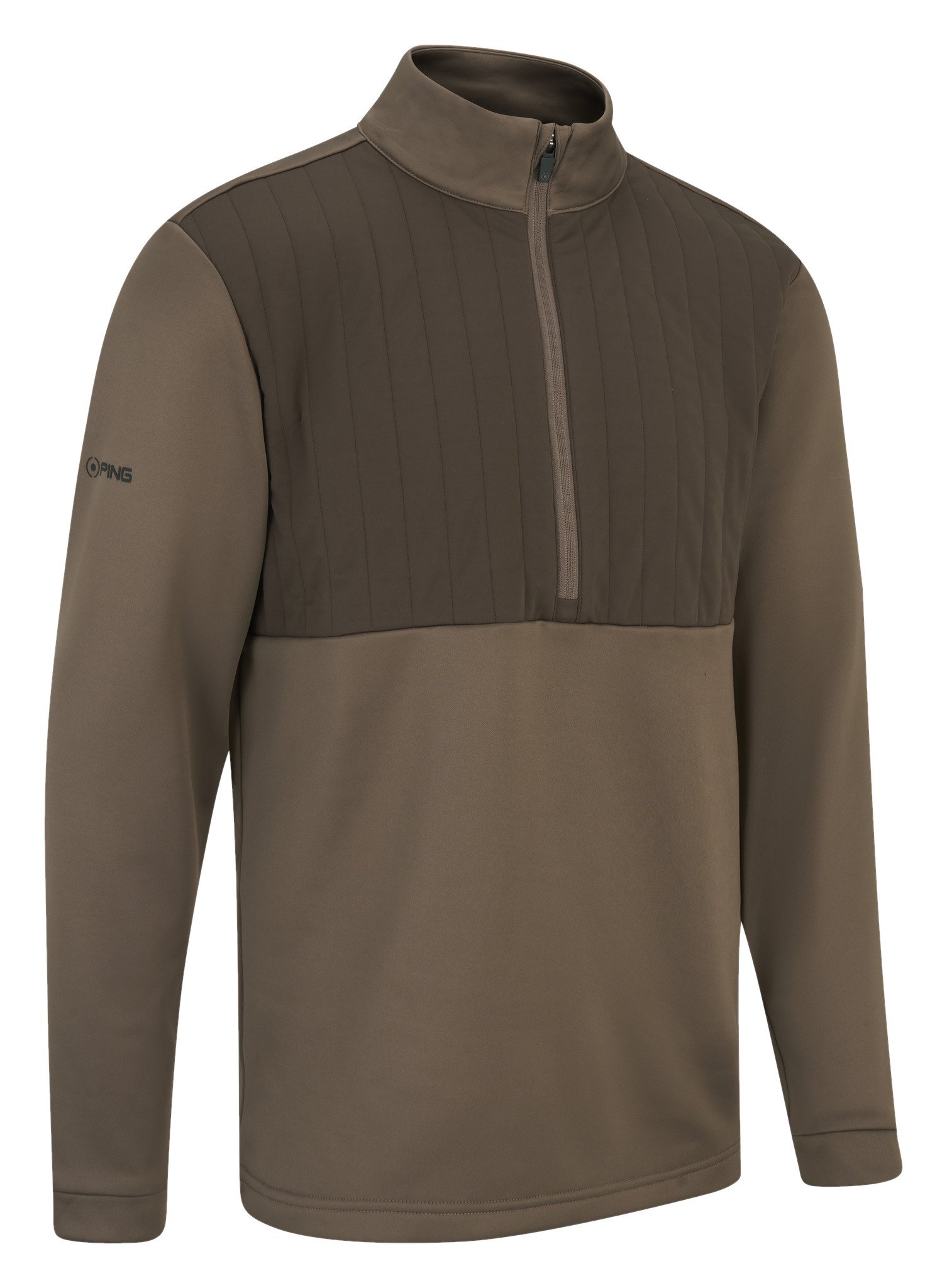 PING Ezra Herren Sweatshirt, coffee/bracken