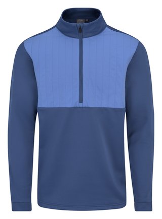 PING Ezra Herren Sweatshirt, Deep Sea Blue/Blue Yonder