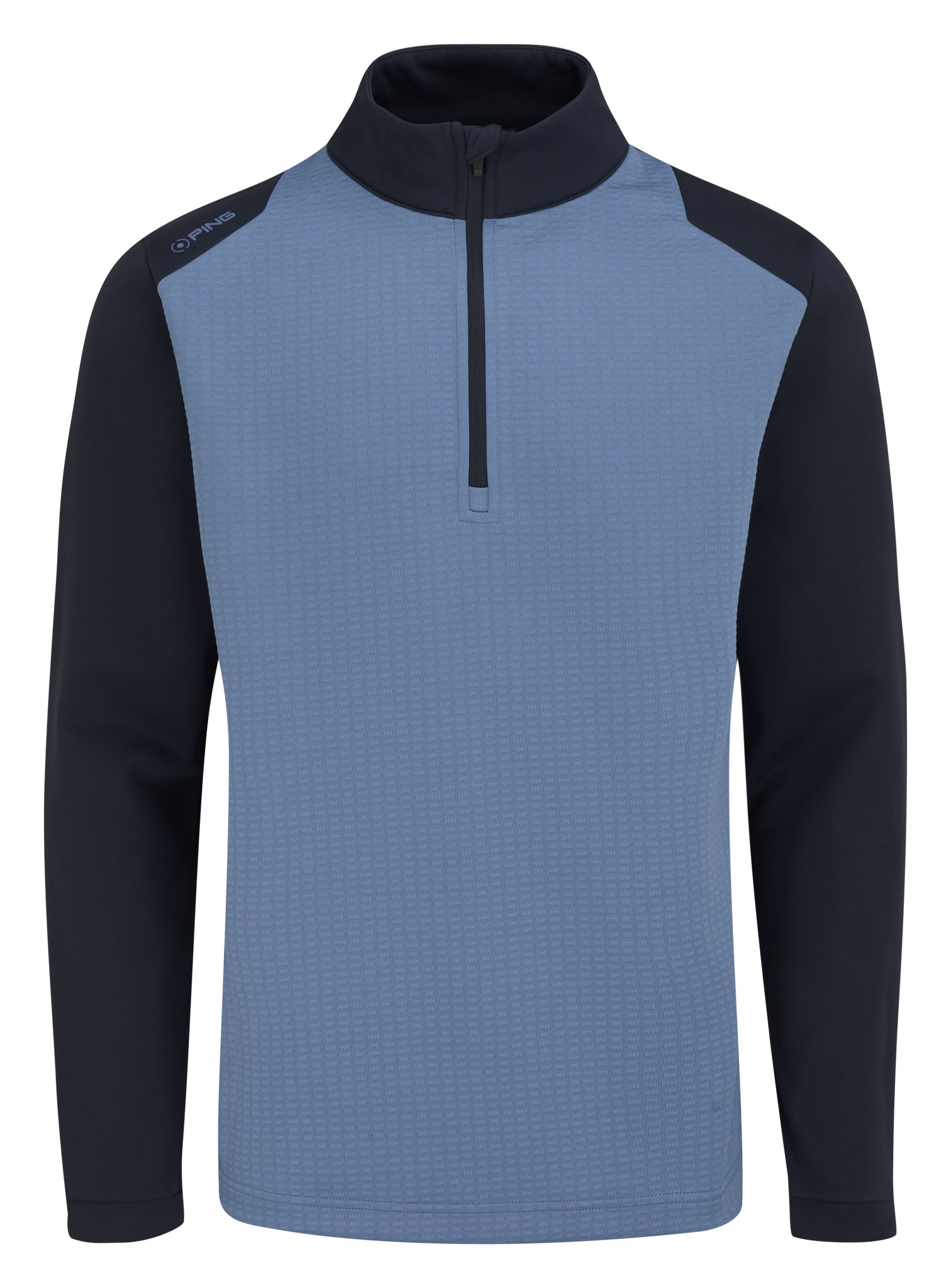 PING Reg Herren Midlayer, Harbour Blue/Navy