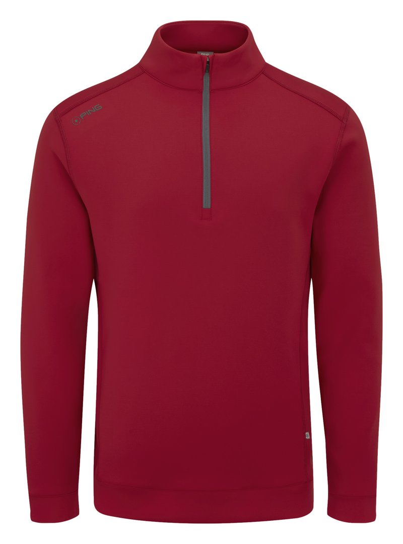 PING Ansel Herren Sweatshirt, Rich Red