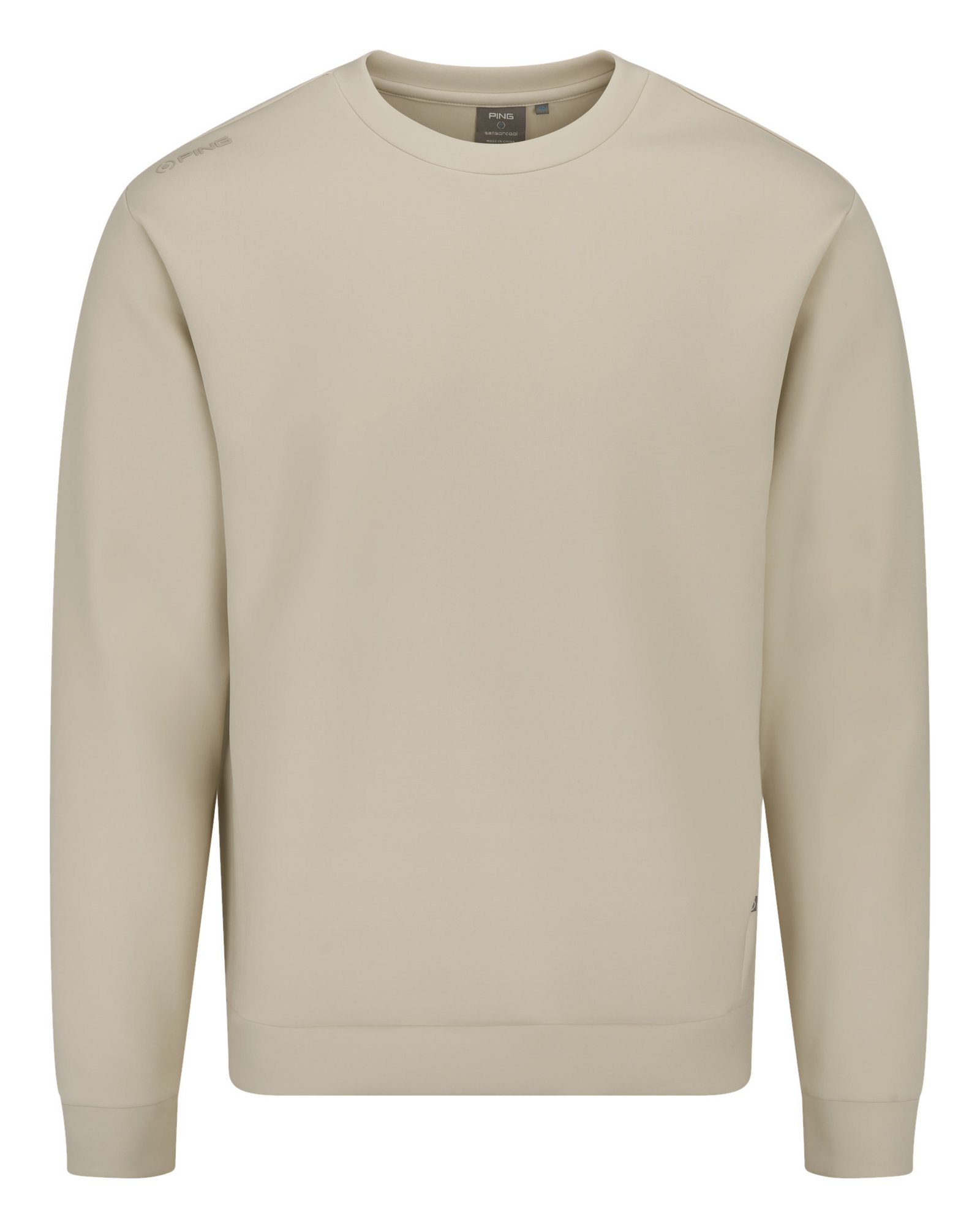 PING Freddie Herren Sweatshirt, Chalk Marl