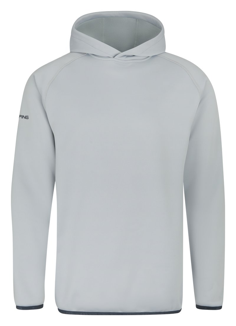 PING Saul Herren Hoodie Sweatshirt, Silber