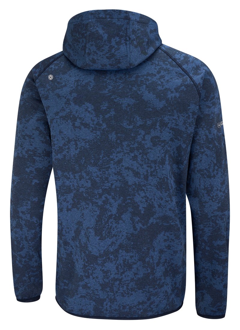 PING Saul Herren Hoodie Sweatshirt, Deep Sea Blue Camo