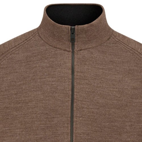 PING Gabriel Herren Sweatshirt, caffee marl