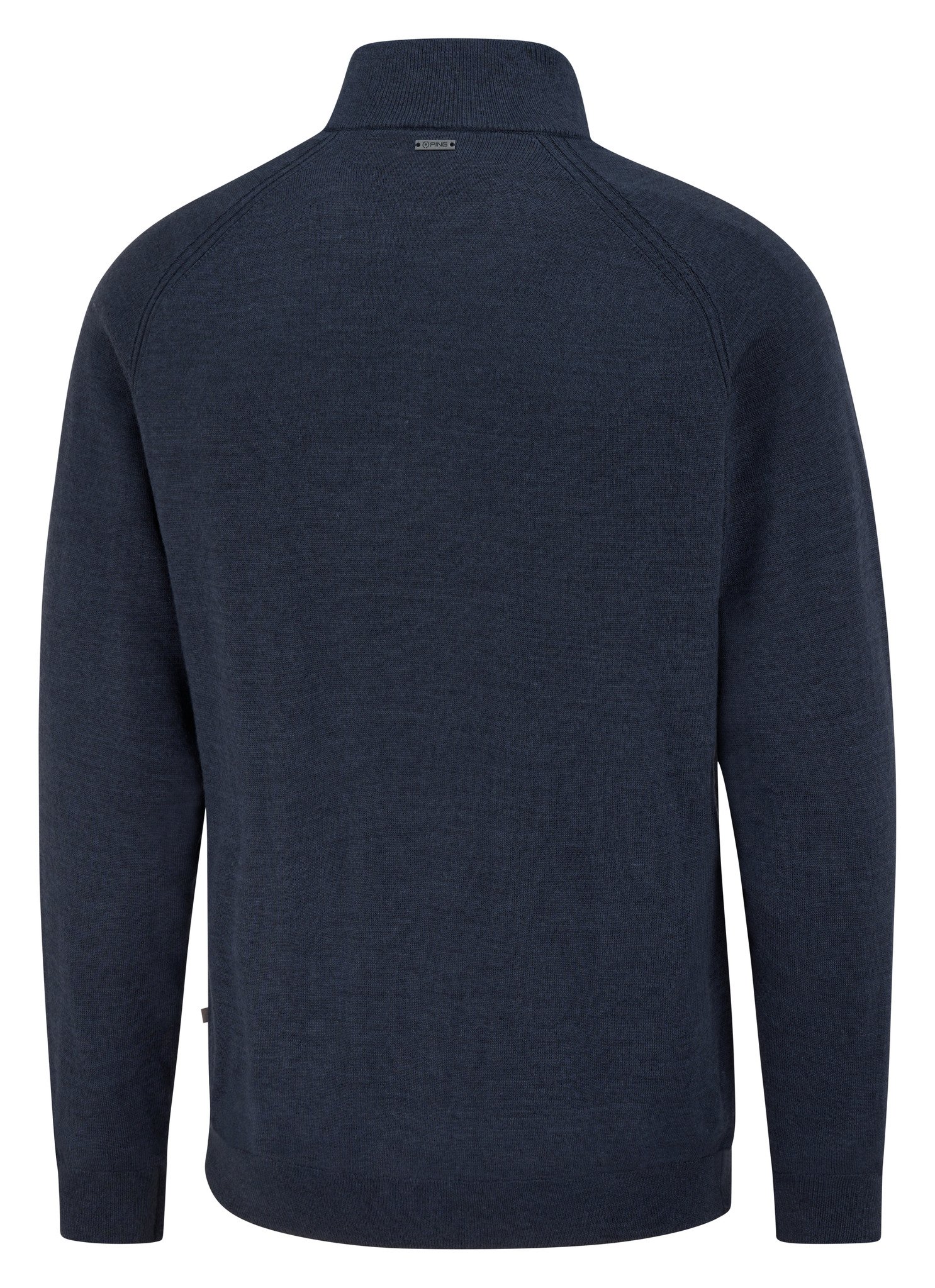 PING Hugh Herren Midlayer Sweatshirt, Navy Marl