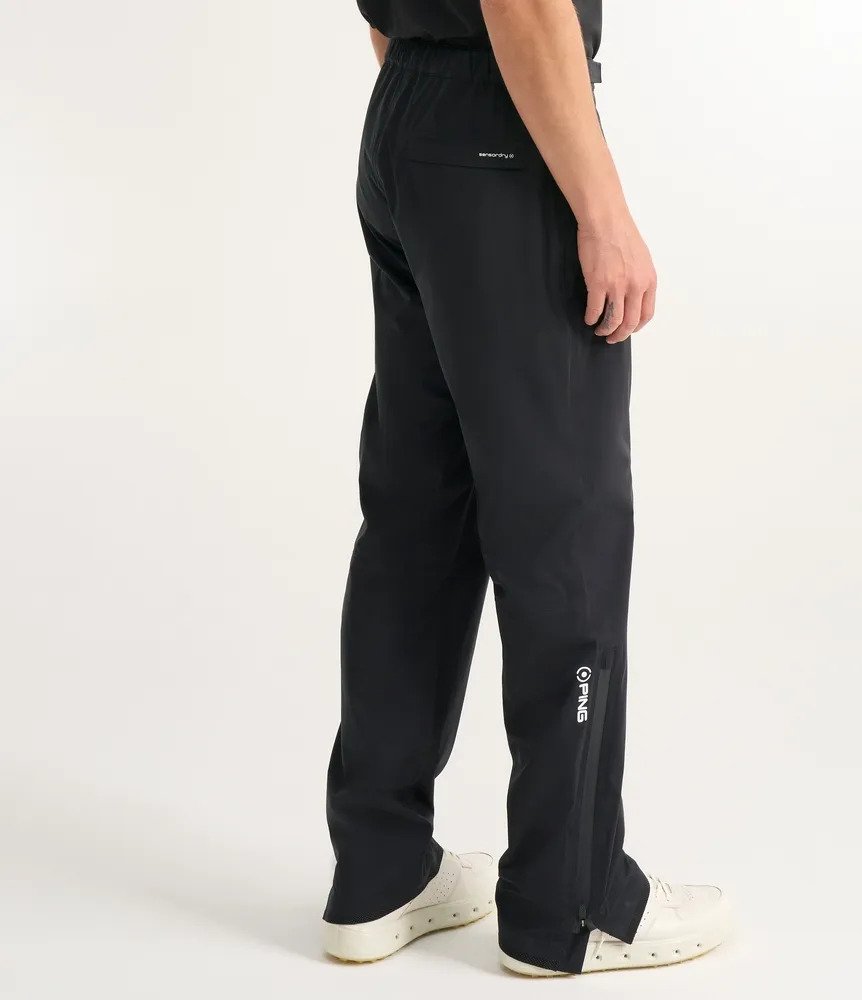 PING AquaDrive Pro Waterproof Over Herren Hose, schwarz