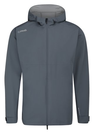 PING AquaDrive Waterproof Herren Jacke, Carbon
