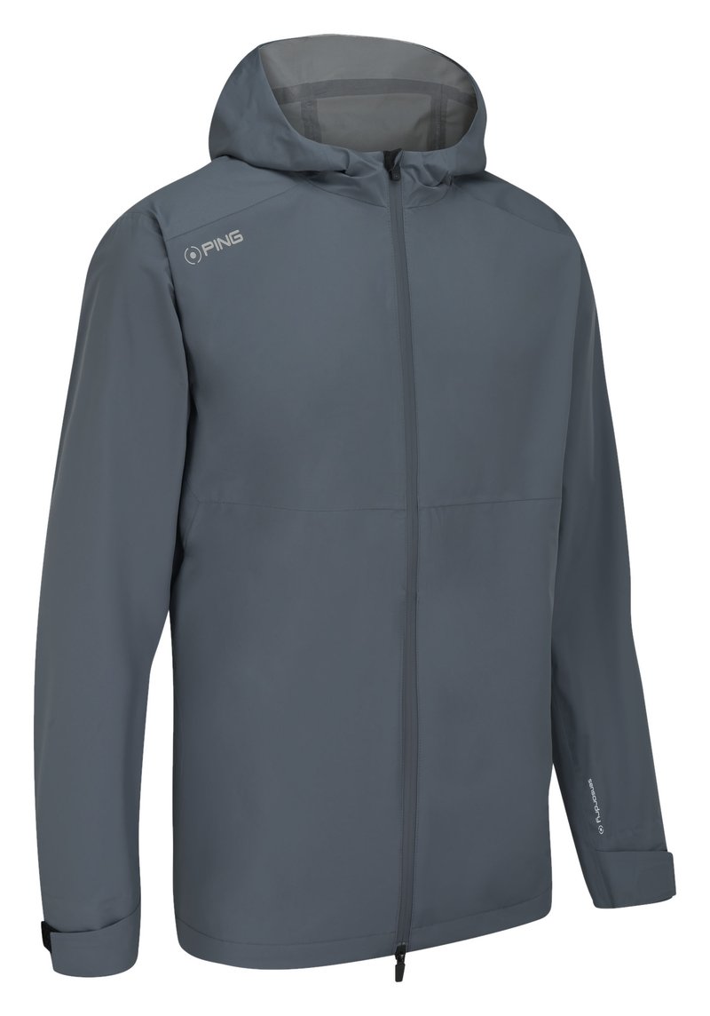 PING AquaDrive Waterproof Herren Jacke, Carbon