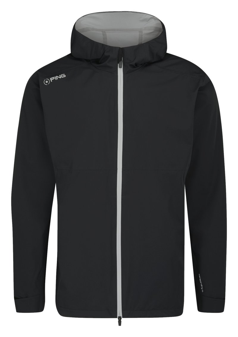PING AquaDrive Waterproof Herren Jacke, schwarz