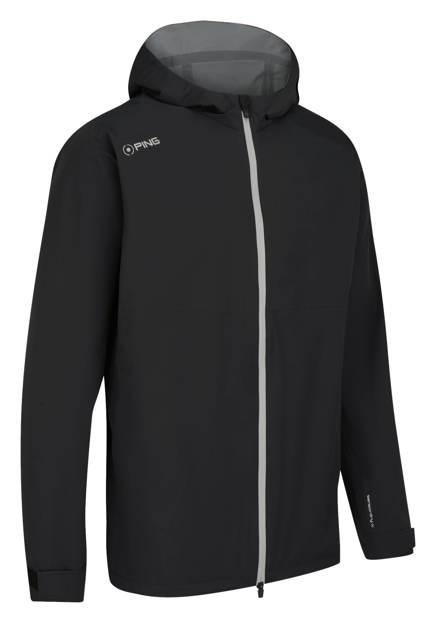 PING AquaDrive Waterproof Herren Jacke, schwarz
