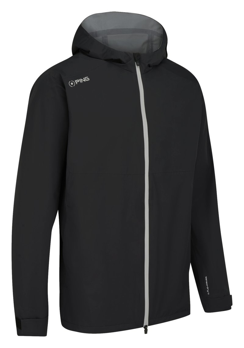 PING AquaDrive Waterproof Herren Jacke, schwarz