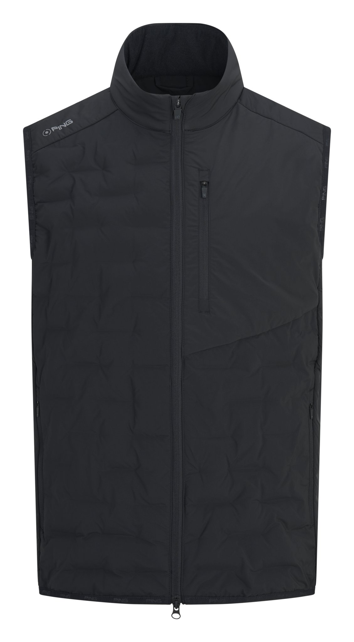 PING Norse Cocoon 2.0 Herren Weste, Schwarz