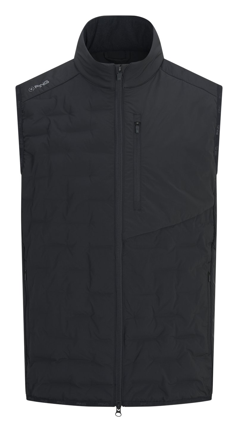 PING Norse Cocoon 2.0 Herren Weste, Schwarz