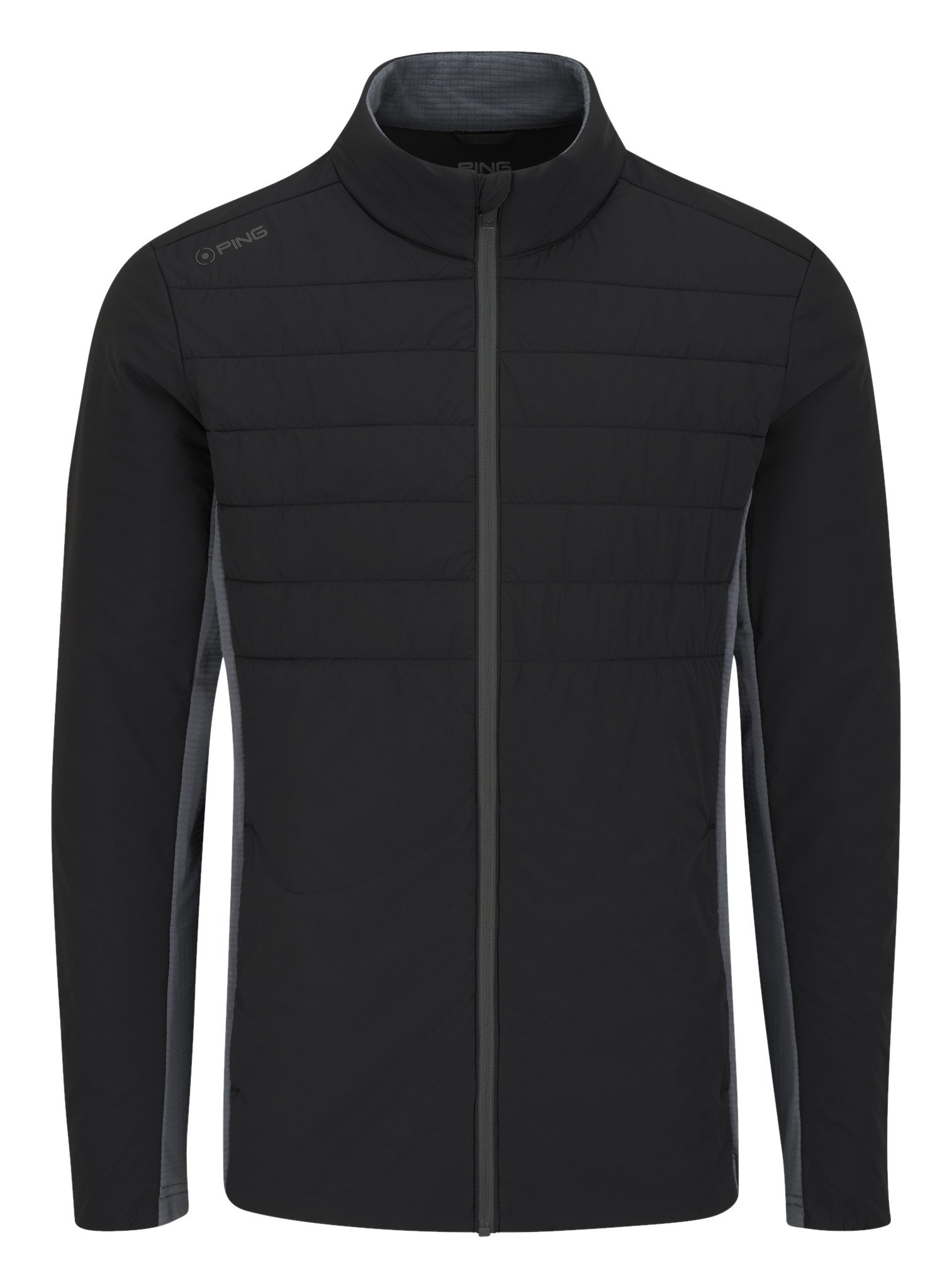 PING Cassian Herren Jacke, Schwarz/Carbon