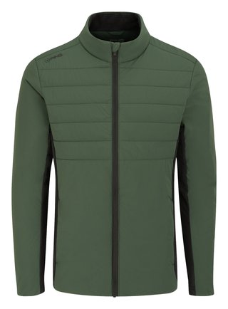 PING Cassian Herren Jacke, grün/schwarz