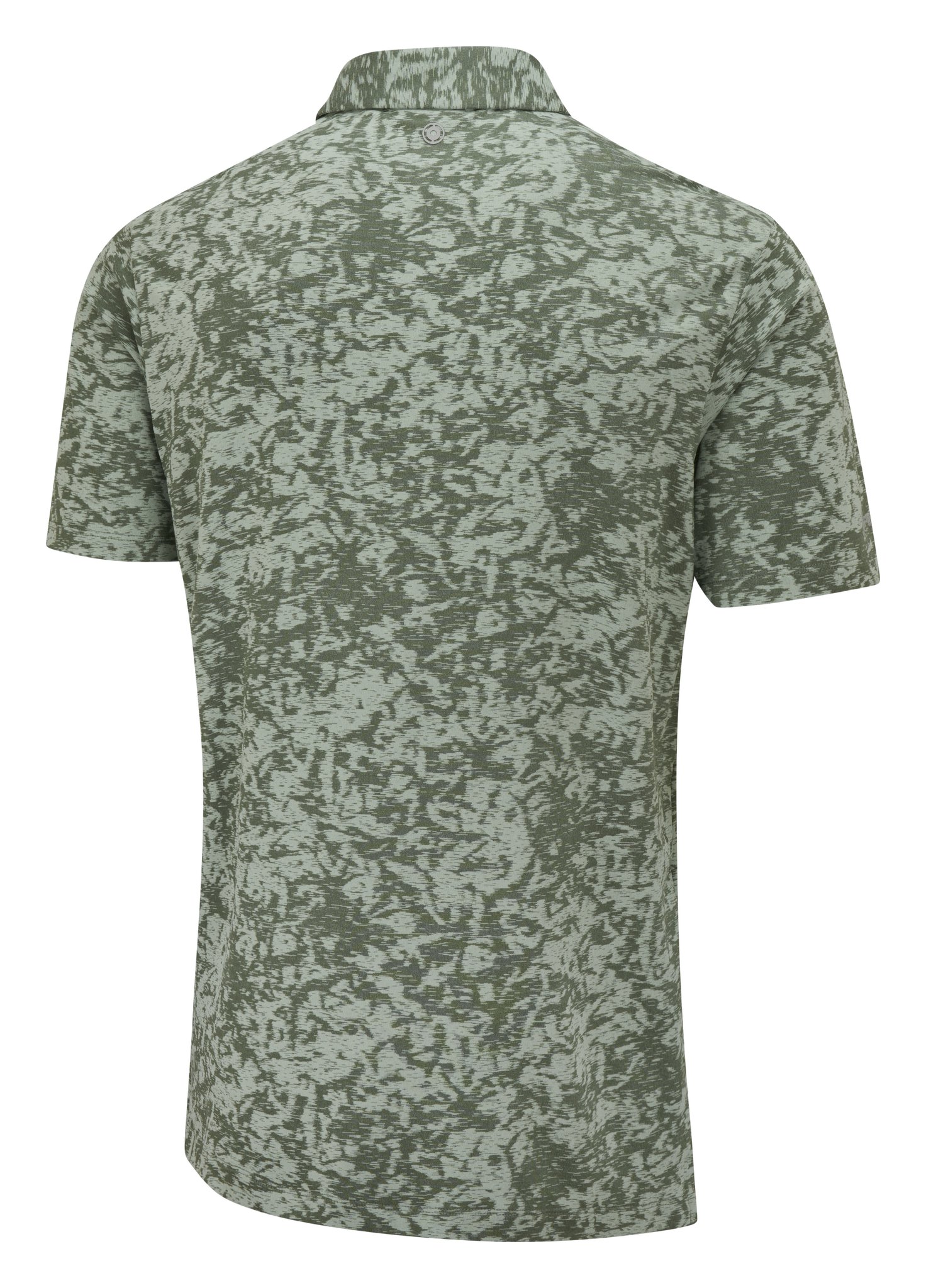 PING Marek Camo Jacquard Herren Polo, Jade Multi