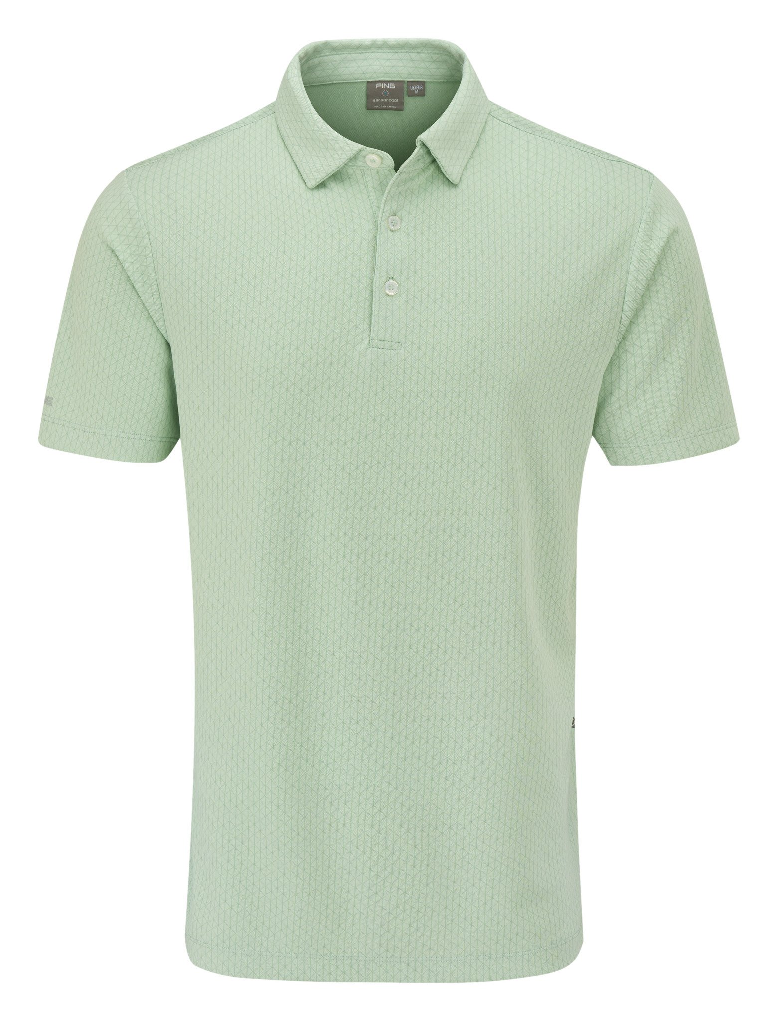 PING Hershel Herren Polo, jade multi