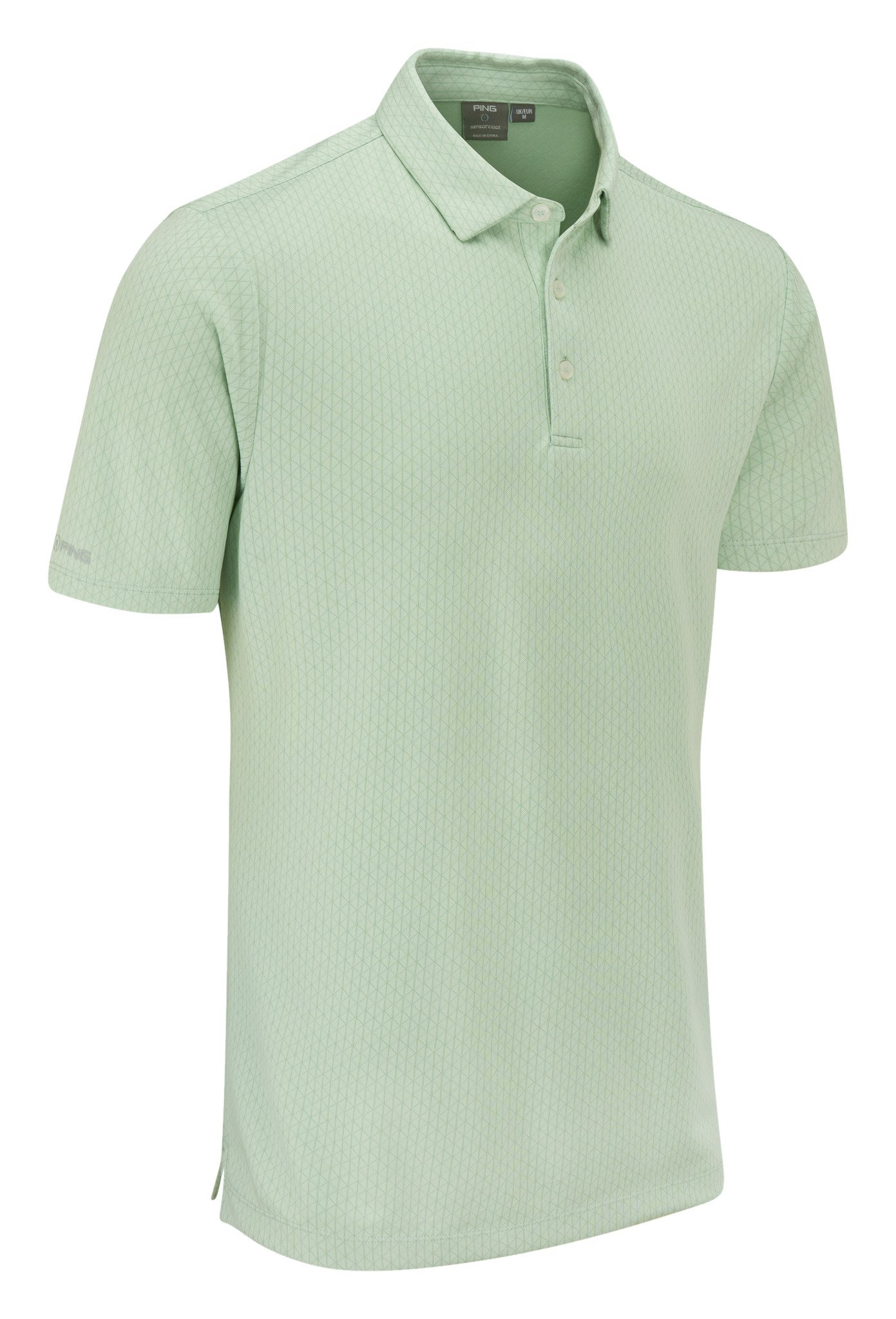 PING Hershel Herren Polo, jade multi