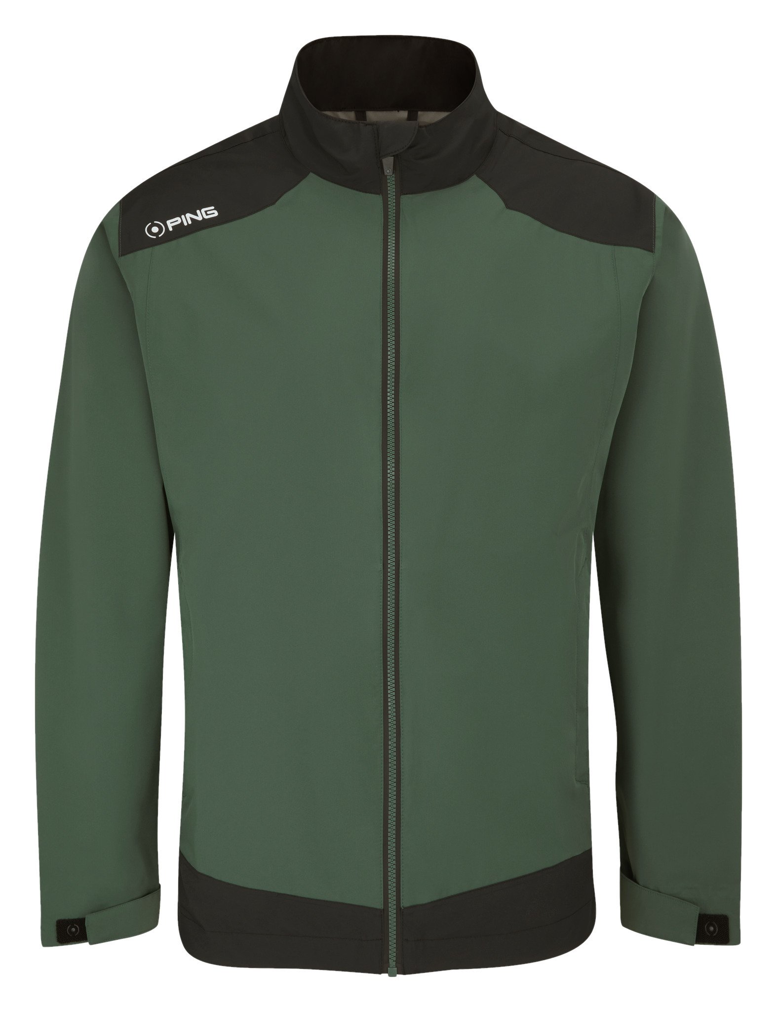 PING AquaDrive Waterproof Herren Jacke, gorse green/black