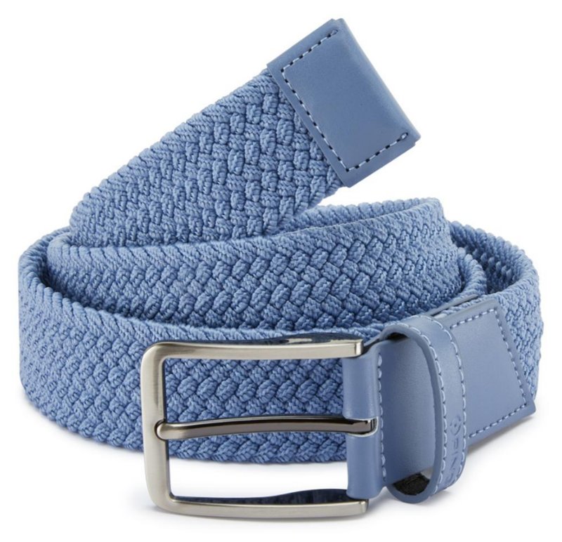 PING Stretch Webbing Herren Gürtel, Blue Yonder