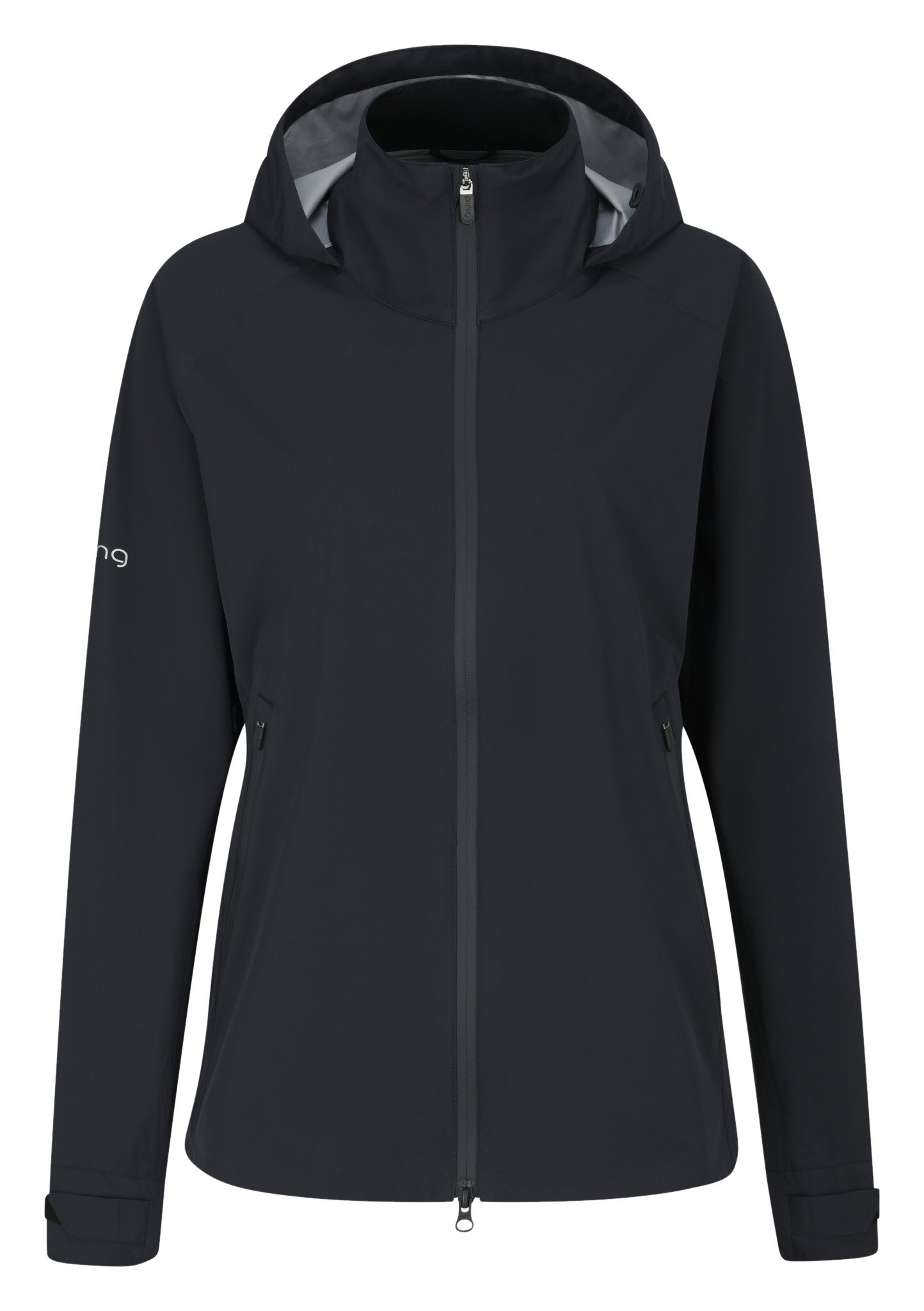 PING AquaDrive Waterproof Damen Jacke, Schwarz
