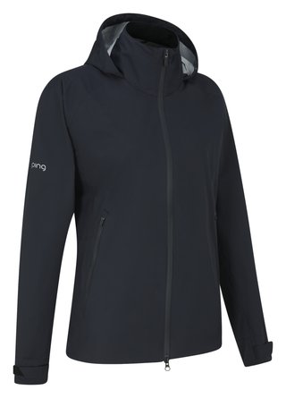 PING AquaDrive Waterproof Damen Jacke, Schwarz
