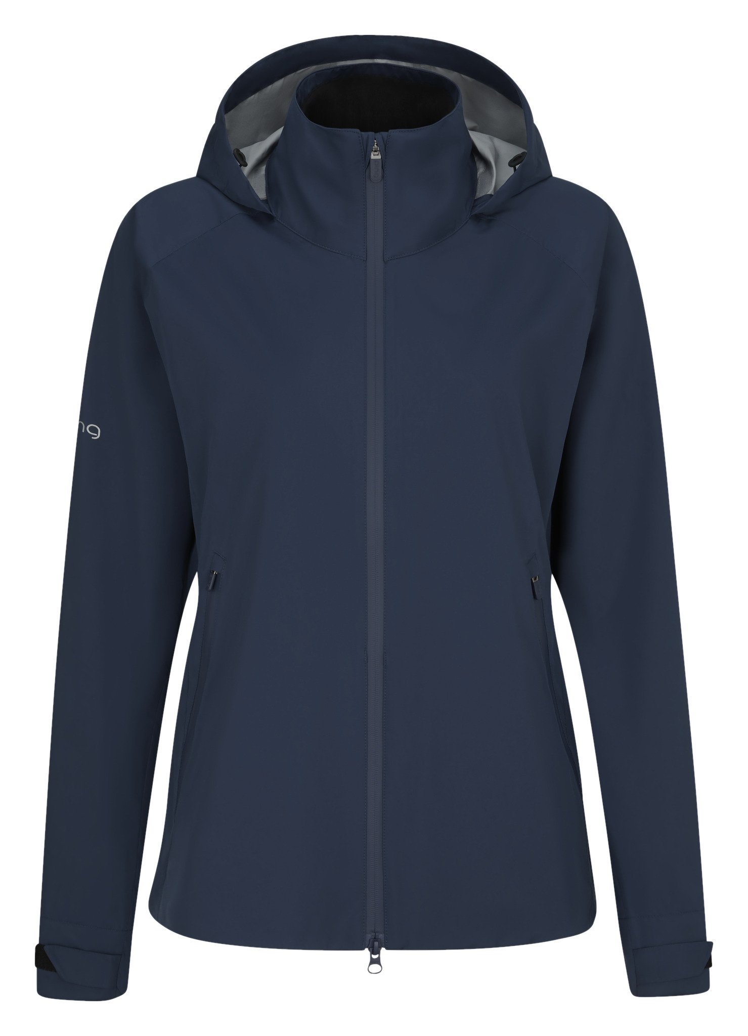 PING AquaDrive Waterproof Damen Jacke, Oxford Blue