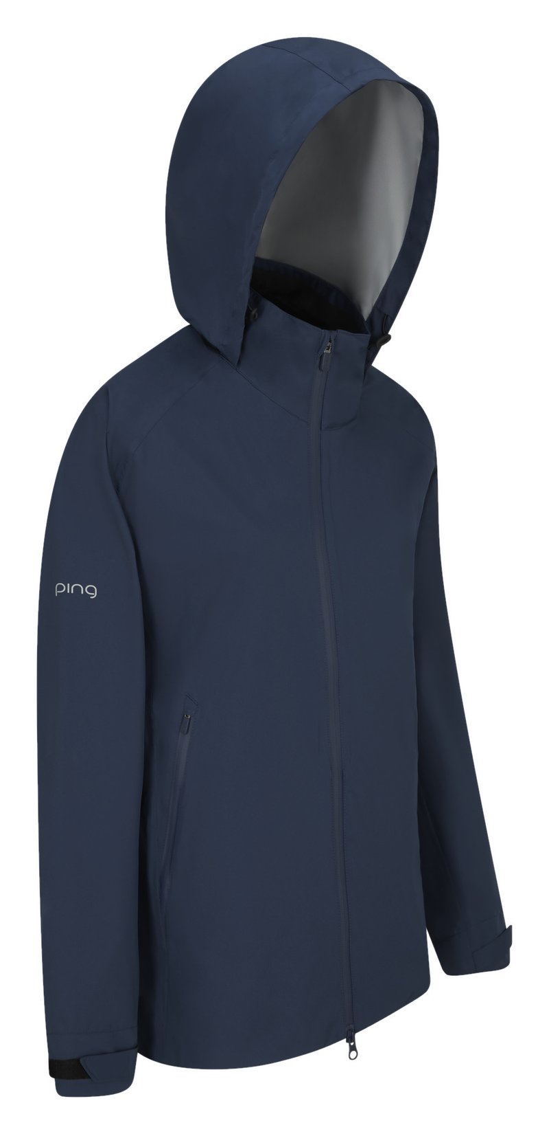 PING AquaDrive Waterproof Damen Jacke, Oxford Blue