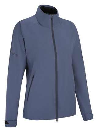 PING AquaDrive Waterproof Damen Jacke, Blue Indigo