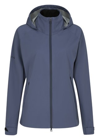 PING AquaDrive Waterproof Damen Jacke, Blue Indigo