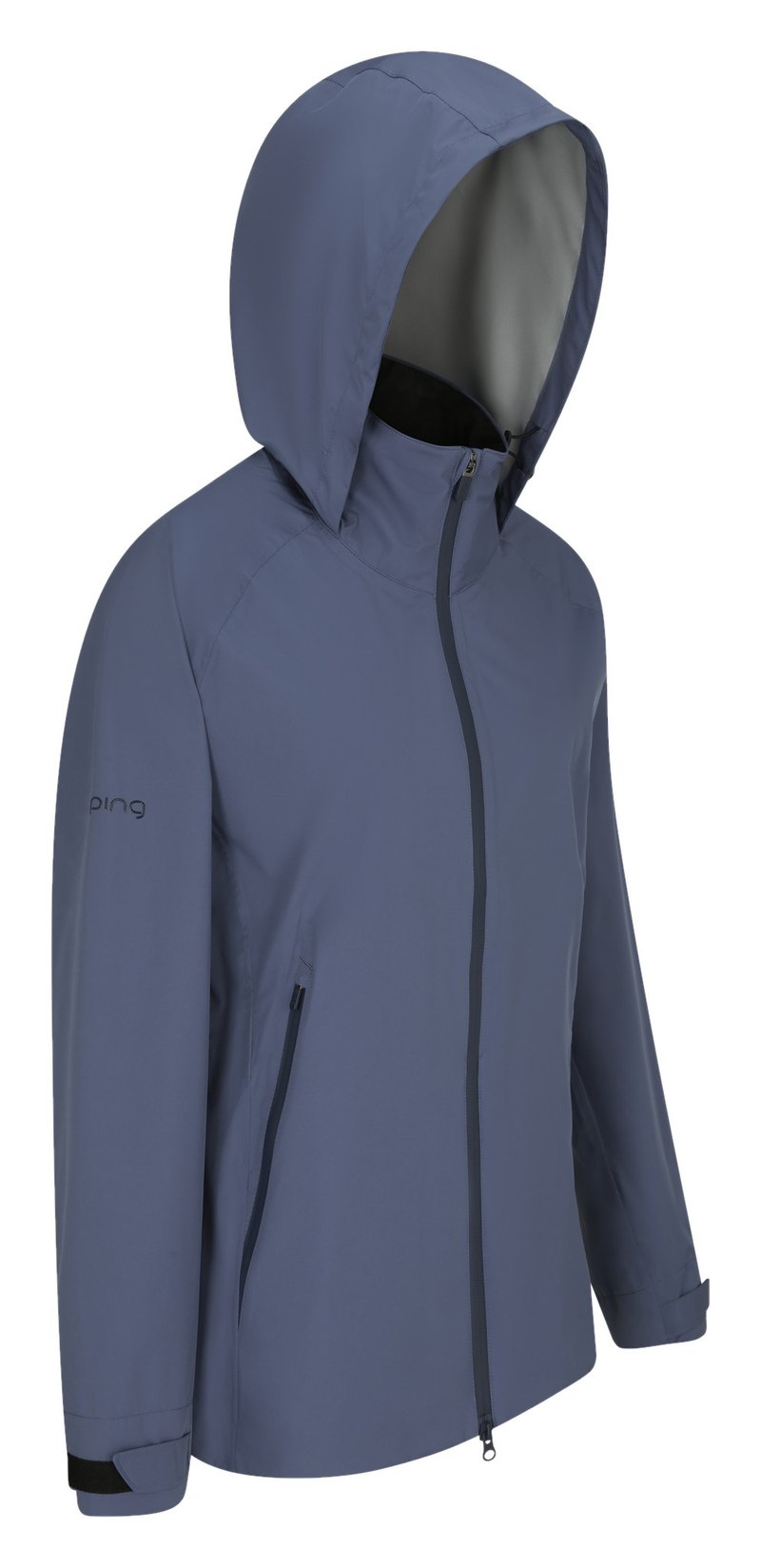 PING AquaDrive Waterproof Damen Jacke, Blue Indigo