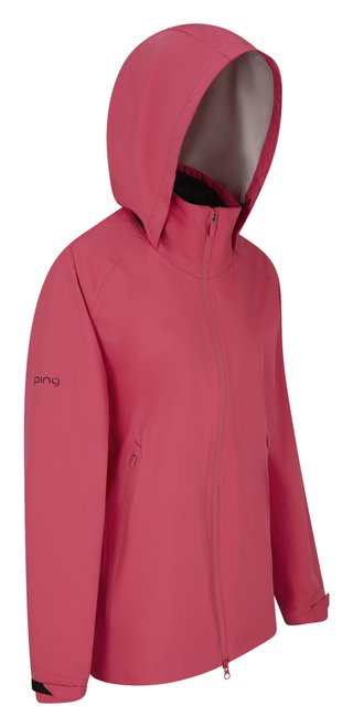 PING AquaDrive Waterproof Damen Jacke, Freesia