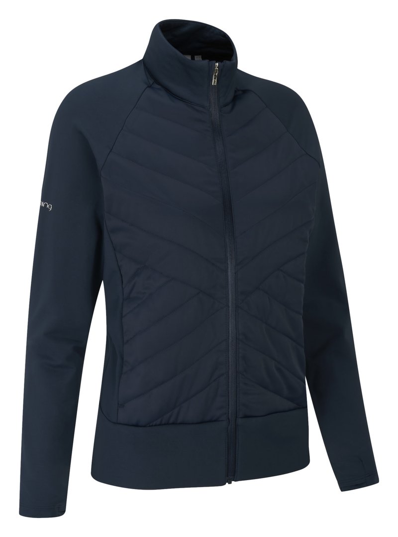 PING Ursula Damen Sweatshirt, Oxford Blue