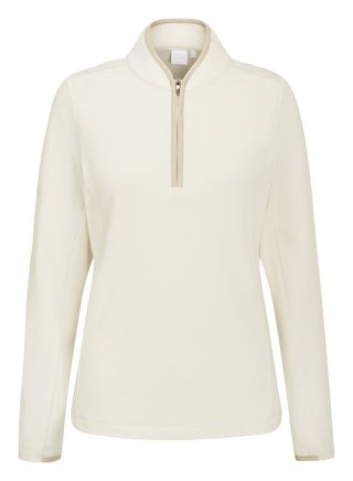 PING Abigale Performance Fleece Damen Sweatshirt, Egret