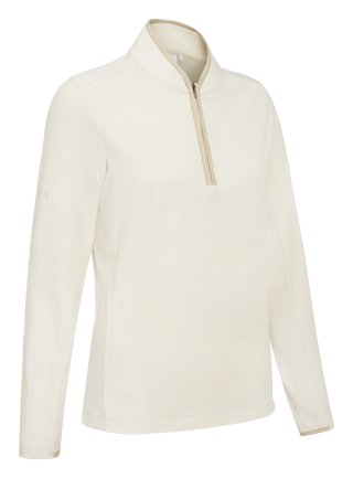 PING Abigale Performance Fleece Damen Sweatshirt, Egret