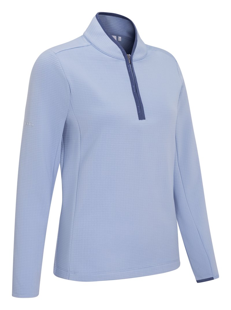 PING Abigale Performance Fleece Damen Sweatshirt, Viola