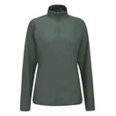 PING Jasmine Printed Langarm Damen Top, gorse green/laurel